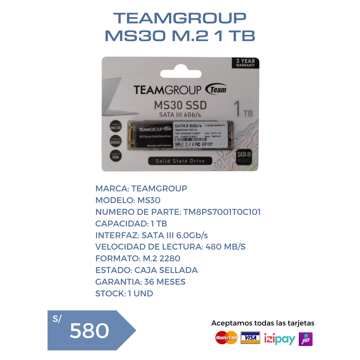 teamgroup m2 1 tb caja nueva